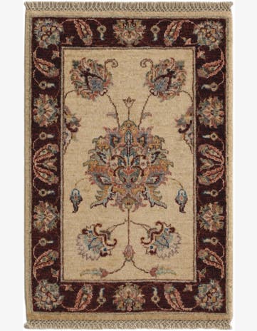 2' x 3' Hand Knotted Ziegler Rug