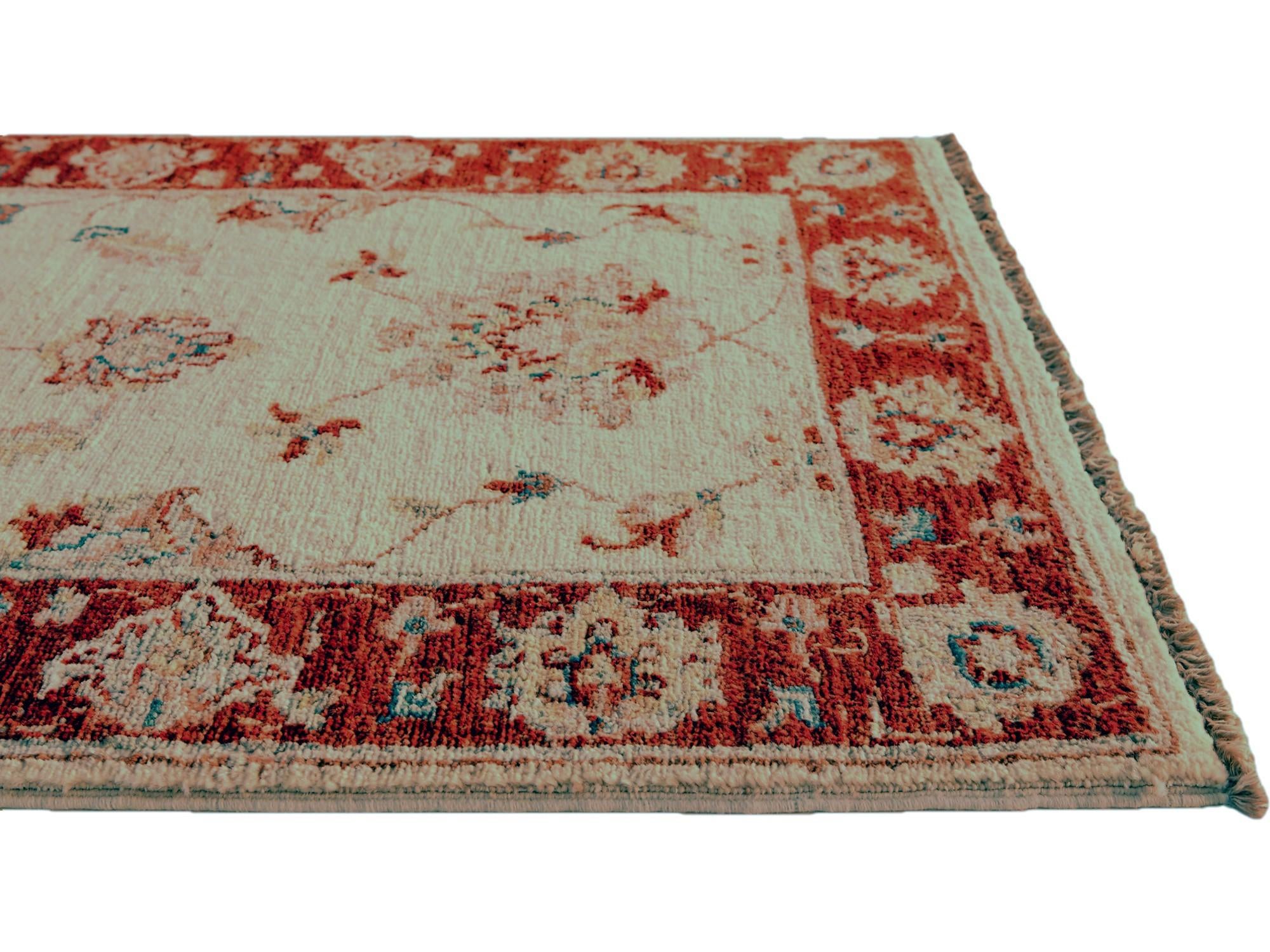 2' x 3' Hand Knotted Ziegler Rug