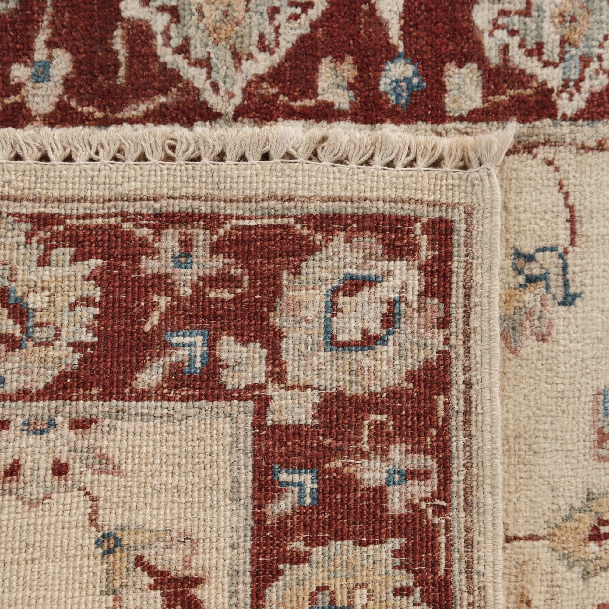 Detail image 12 of 12: 2' x 3' Hand Knotted Ziegler Rug