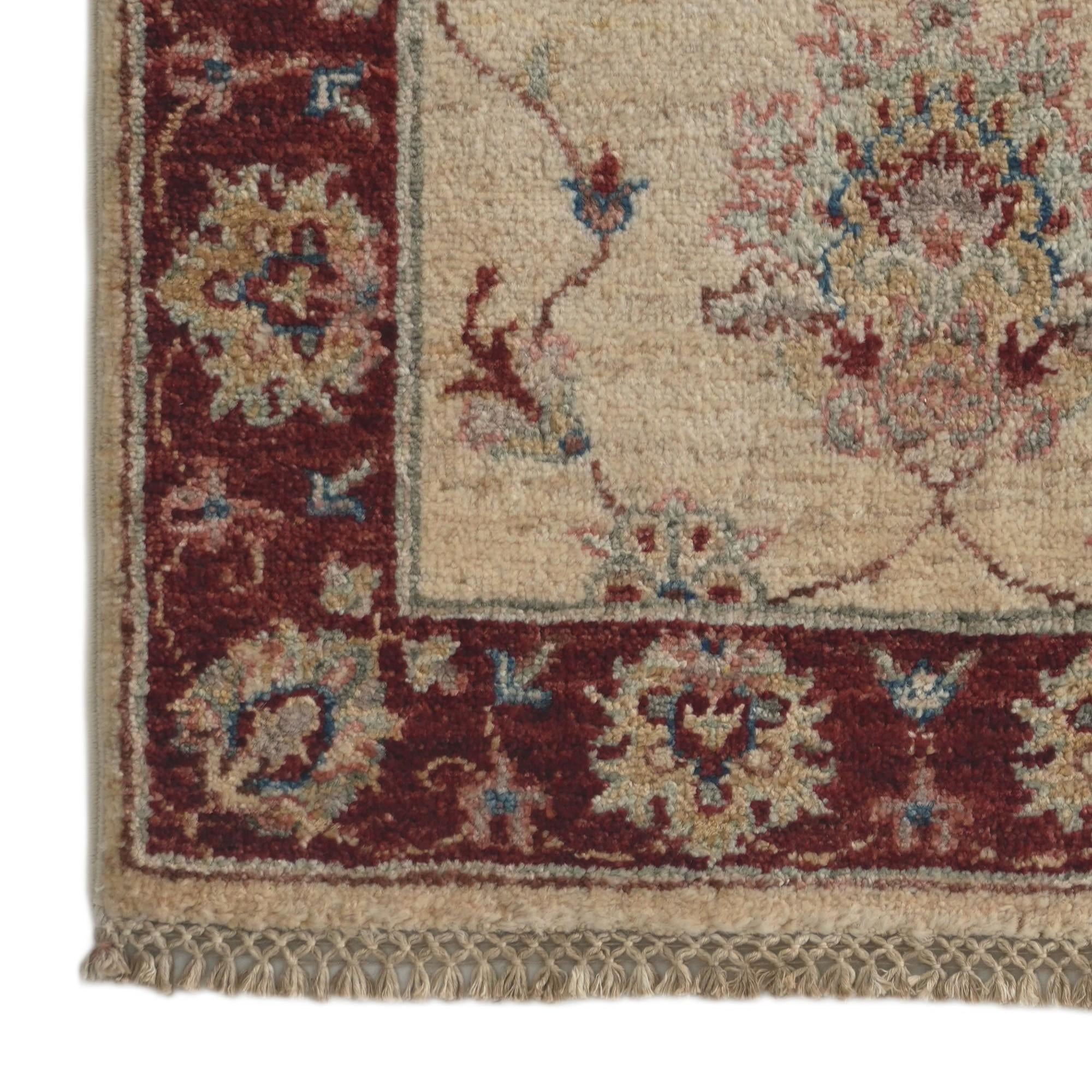 2' x 3' 2 Hand Knotted Ziegler Rug