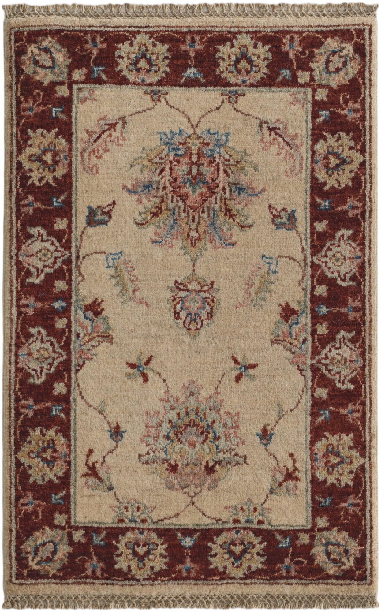2' x 3' 2 Hand Knotted Ziegler Rug