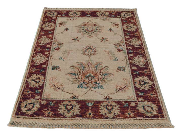 2' 1 x 3' 3 Hand Knotted Ziegler Rug