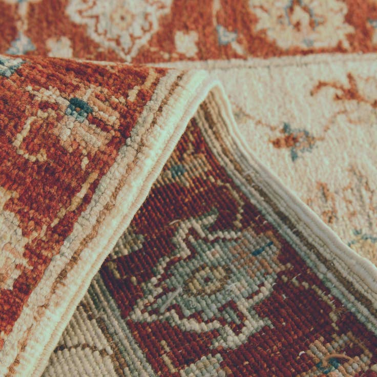 Detail image of 2' x 2' 9 Hand Knotted Ziegler Rug