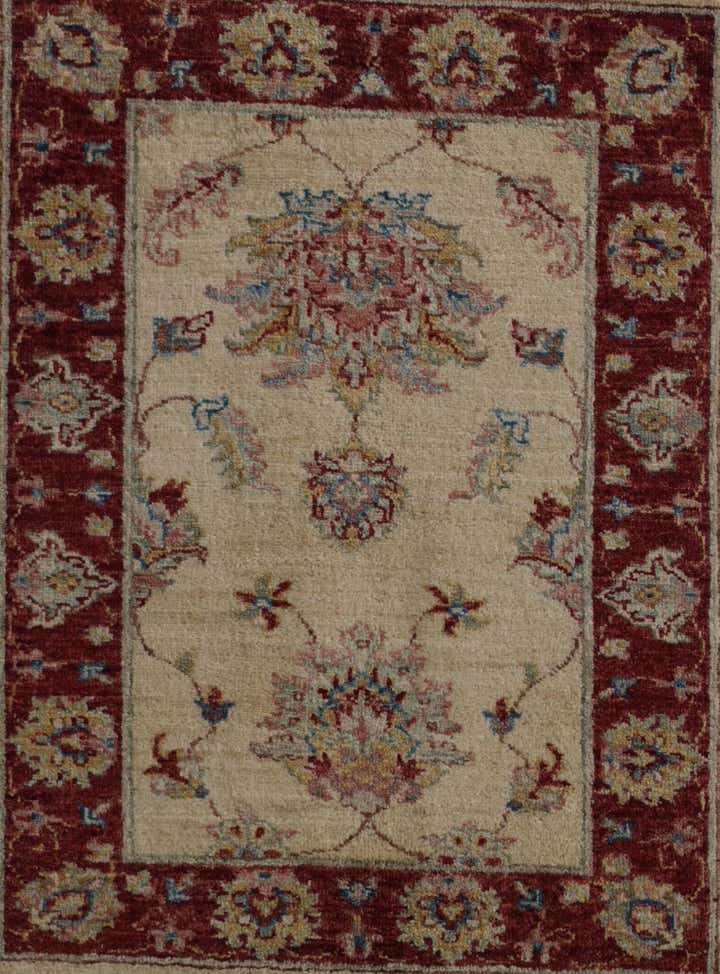 2' x 2' 9 Hand Knotted Ziegler Rug