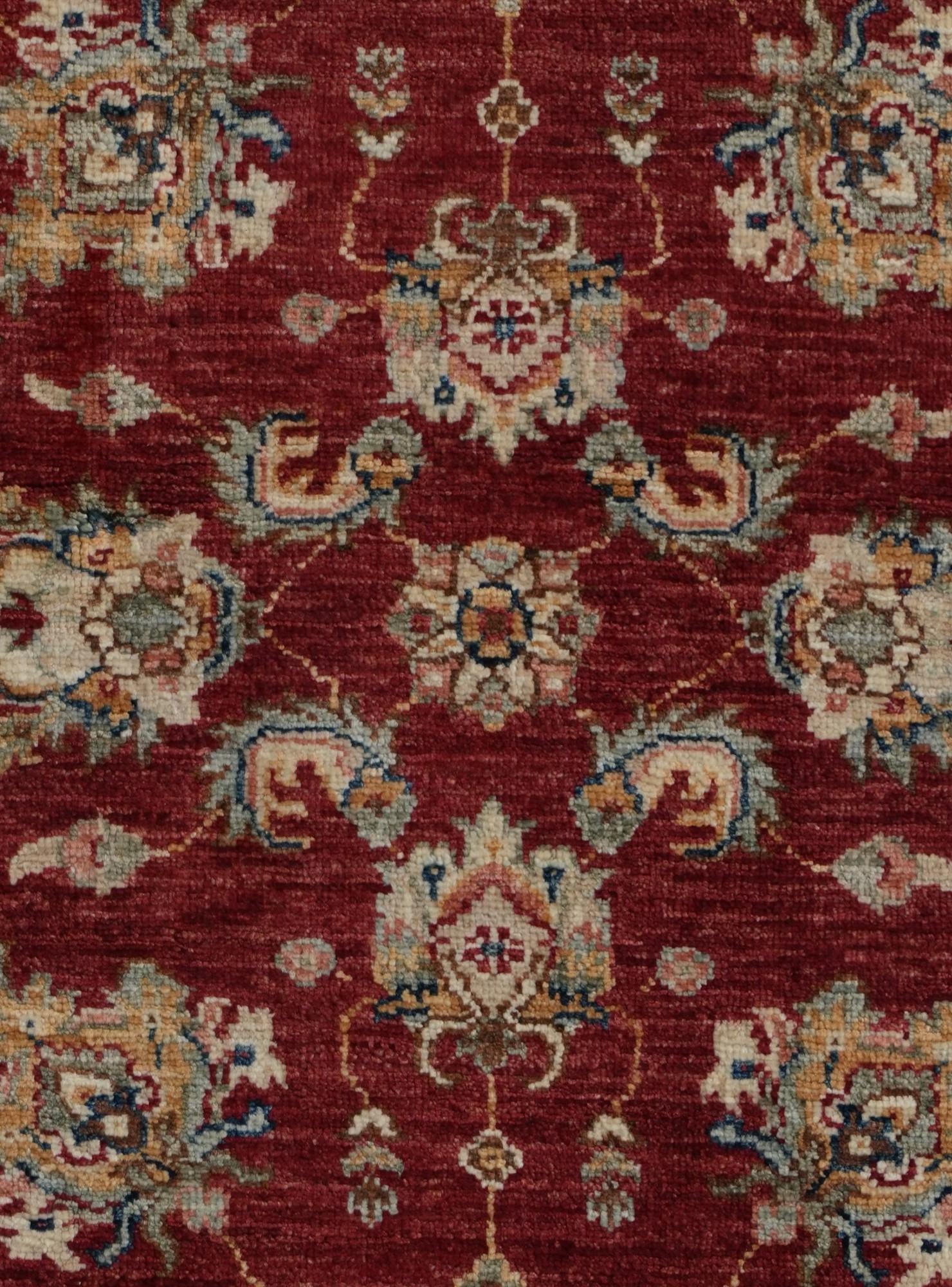 2' 11 x 4' 11 Hand Knotted Ziegler Rug