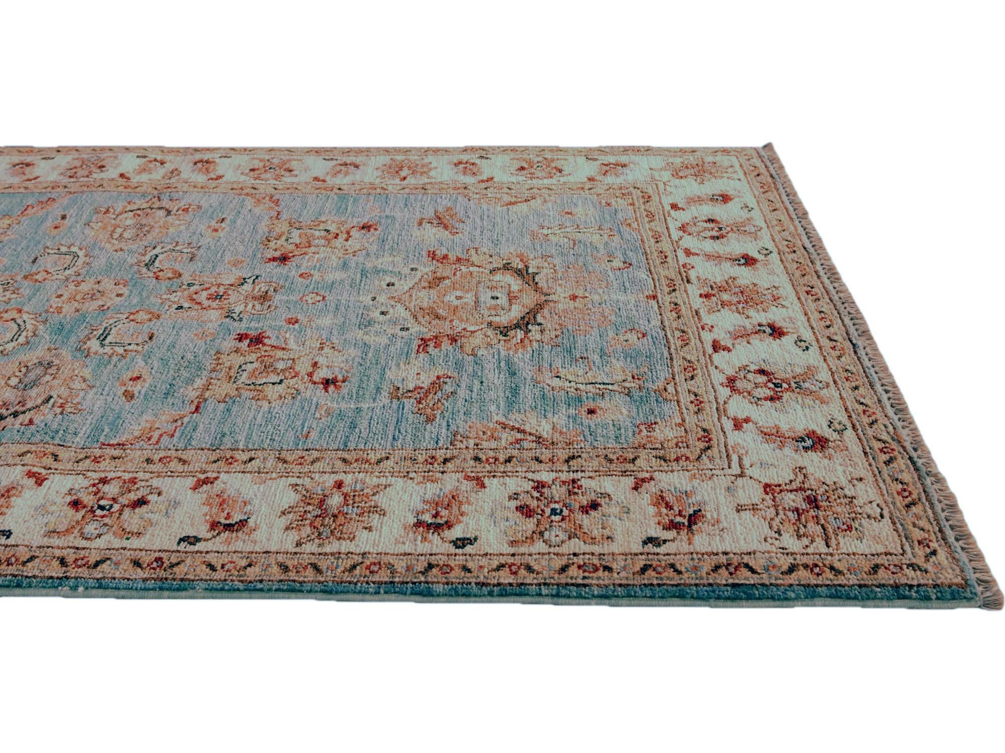 3' 1 x 4' 11 Hand Knotted Ziegler Rug