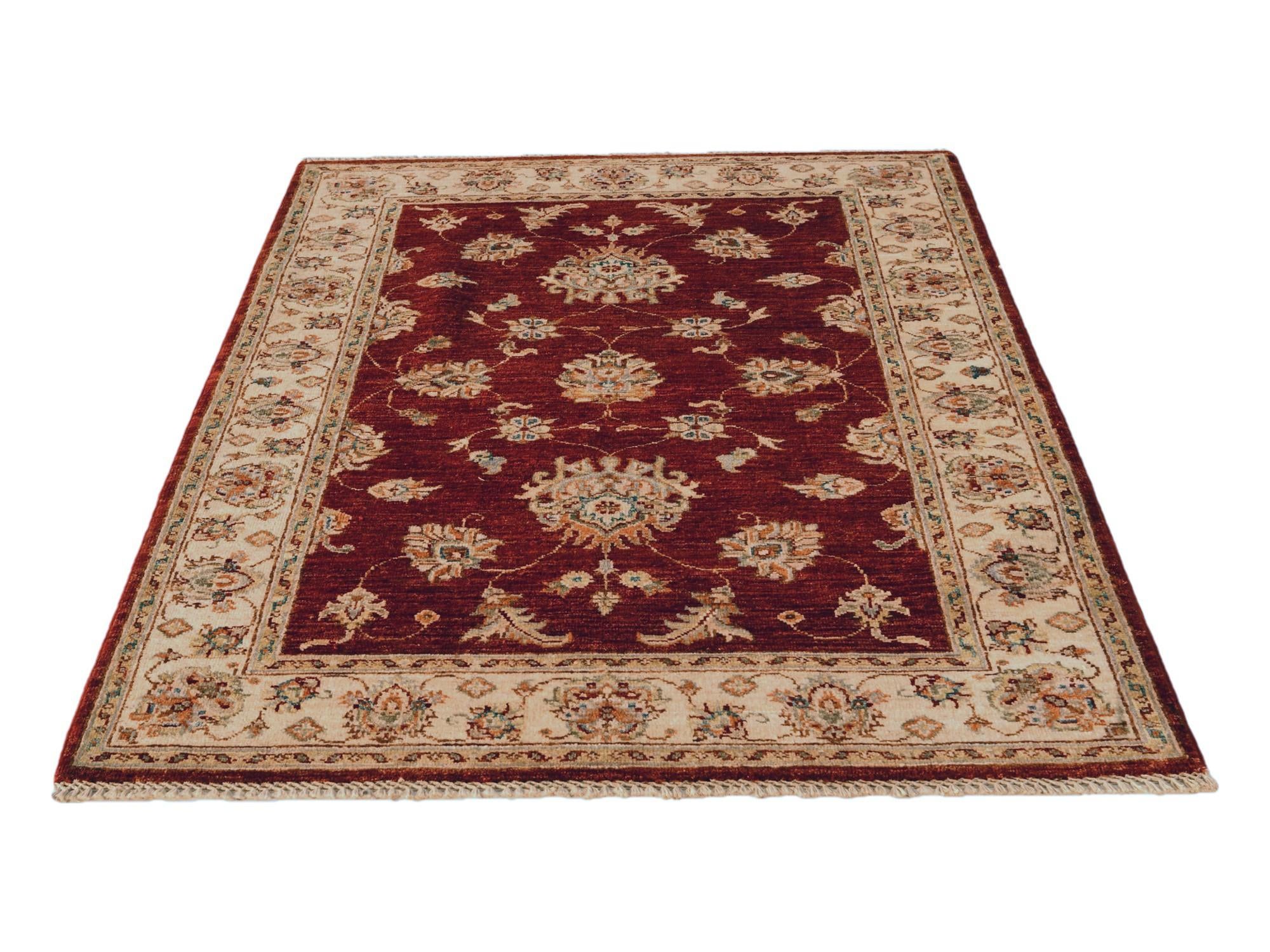 3' 6 x 5' Hand Knotted Ziegler Rug