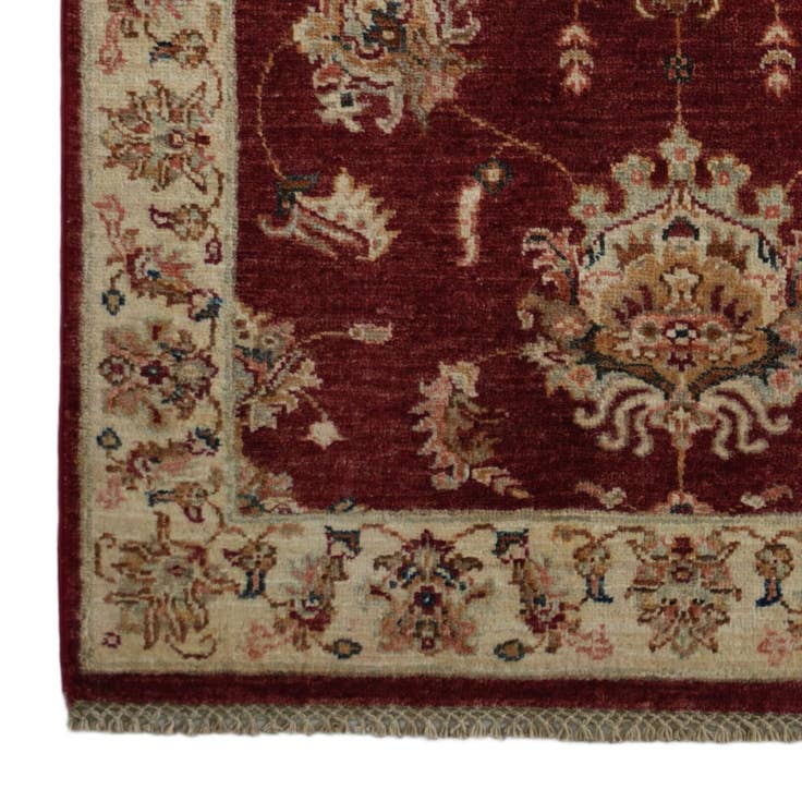 Detail image of 2' 11 x 5' 1 Hand Knotted Ziegler Rug