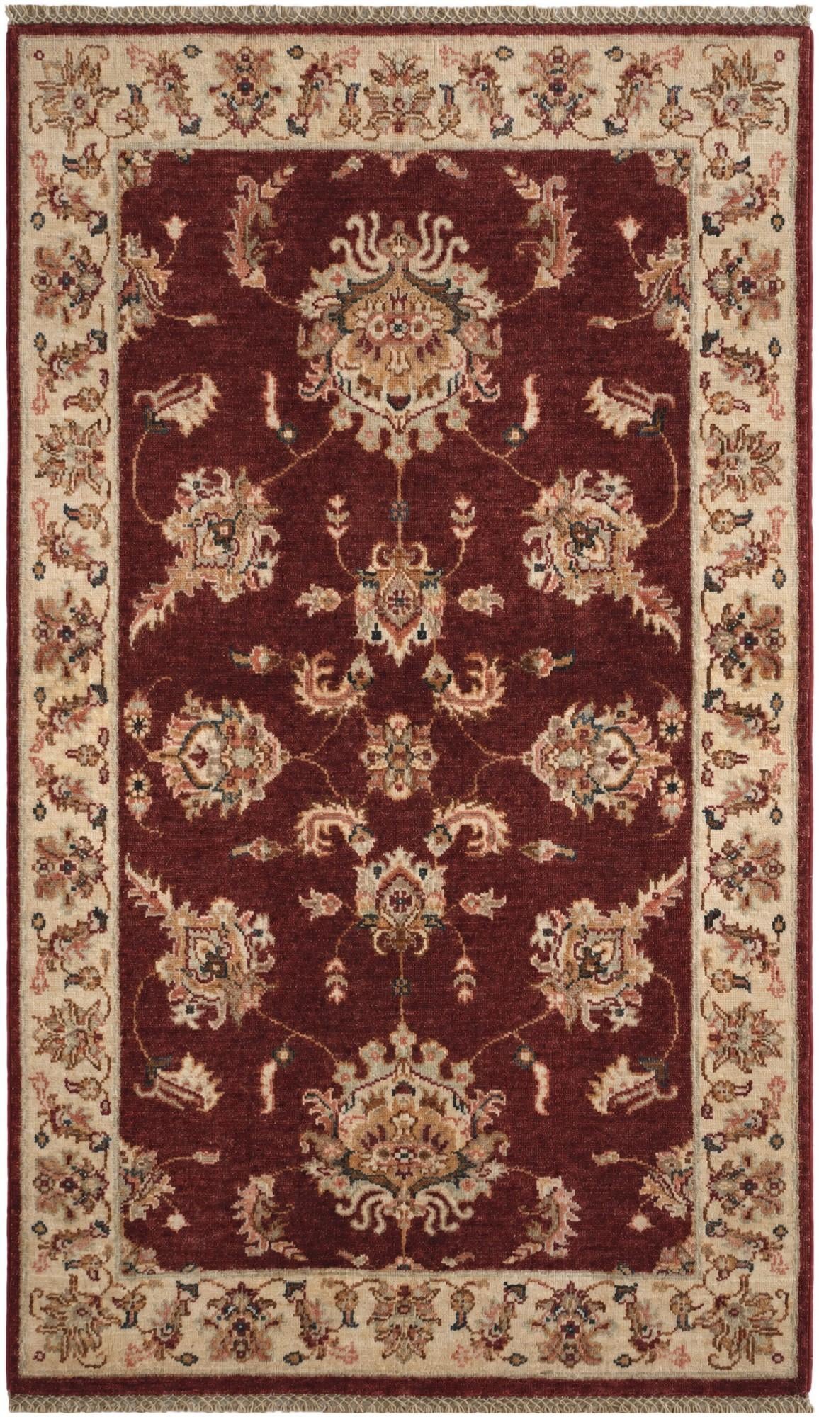 2' 11 x 5' 1 Hand Knotted Ziegler Rug