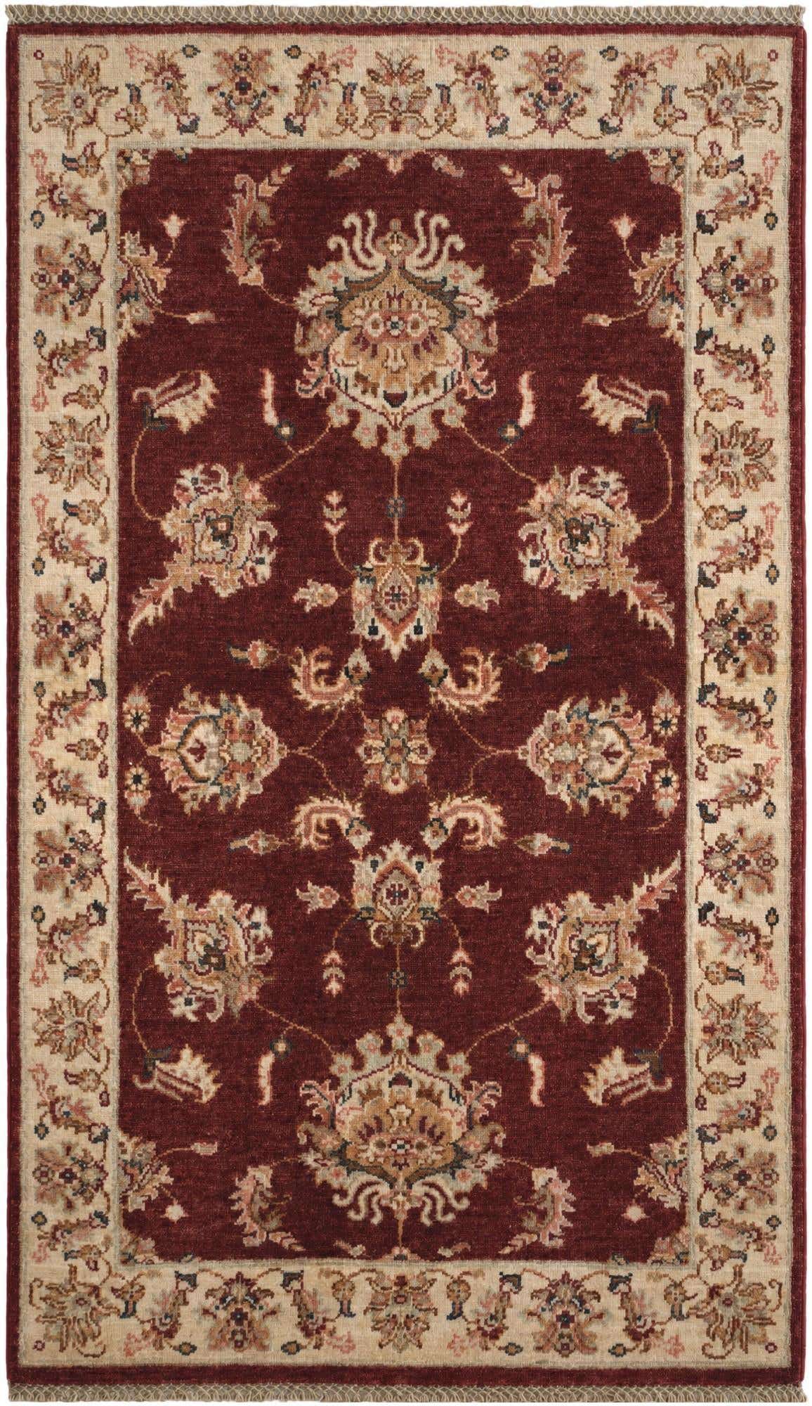 2' 11 x 5' 1 Hand Knotted Ziegler Rug