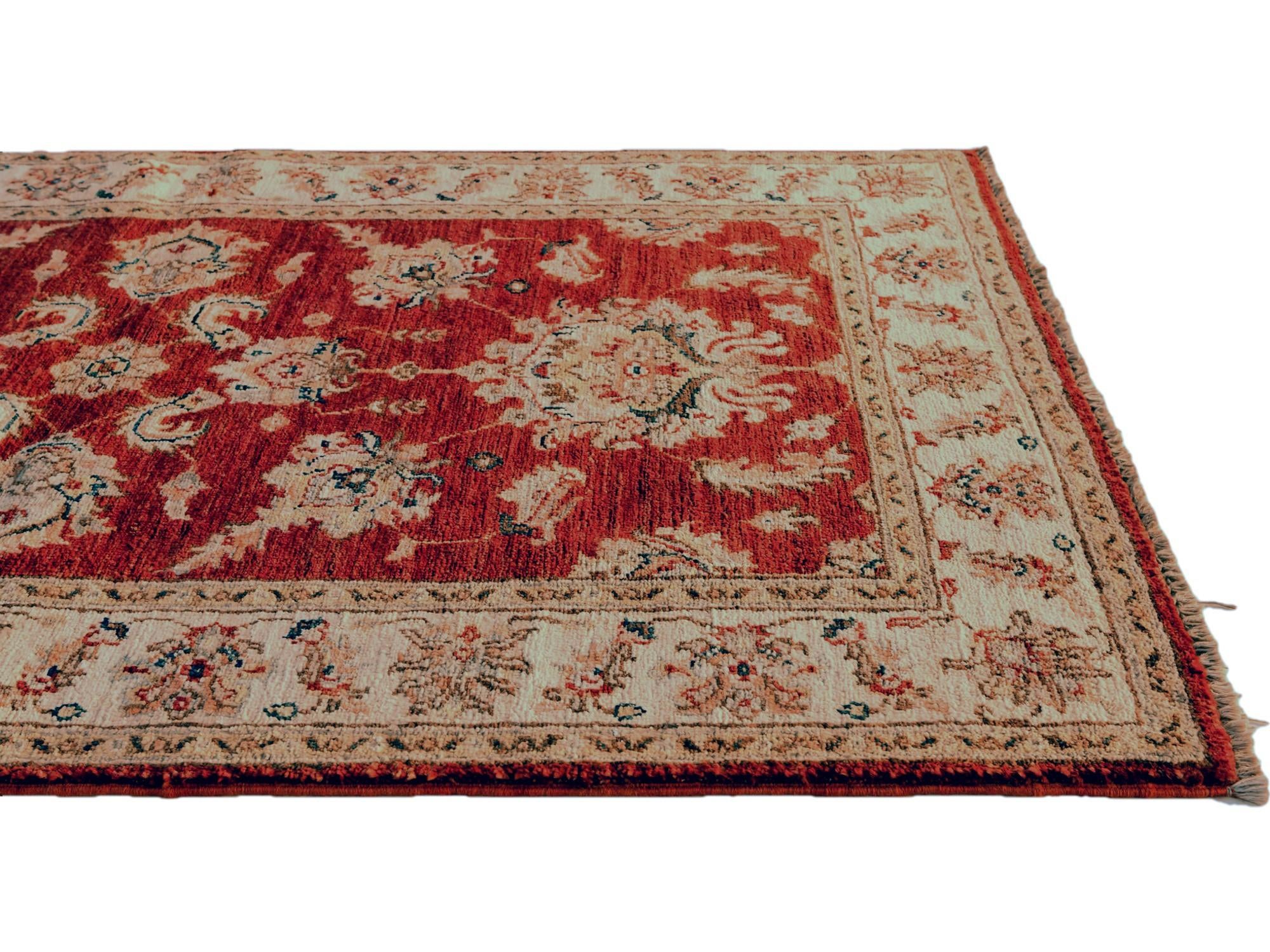 3' x 4' 11 Hand Knotted Ziegler Rug