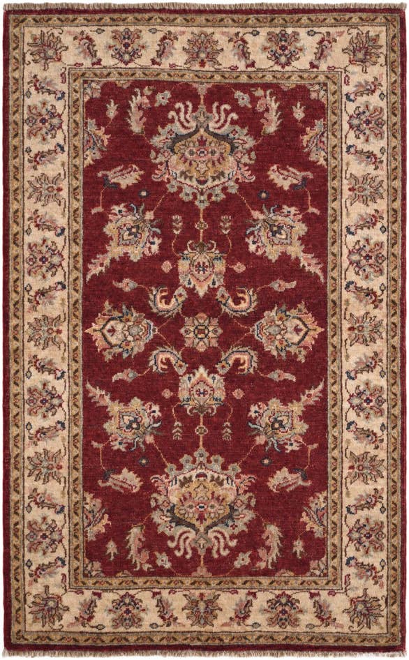 Detail image of 90cm x 150cm Hand Knotted Ziegler Rug