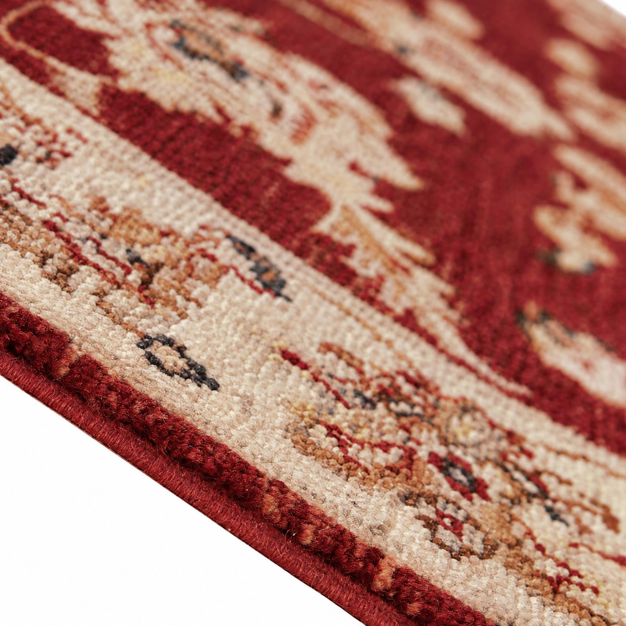 95cm x 155cm Hand Knotted Ziegler Rug
