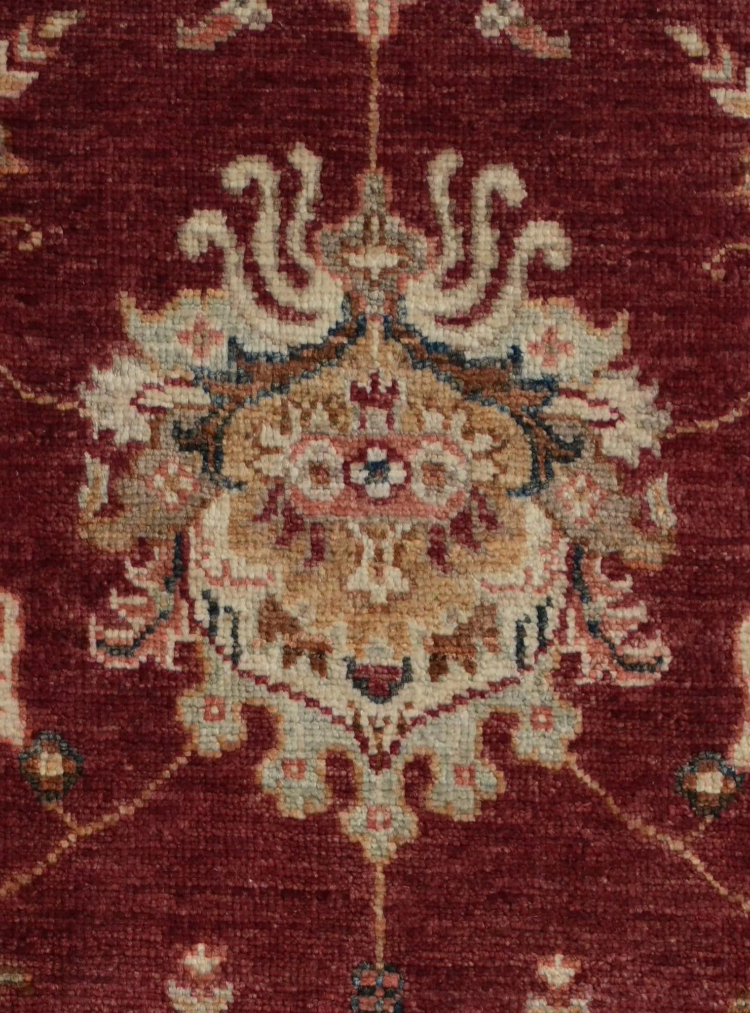 2' 11 x 5' 1 Hand Knotted Ziegler Rug