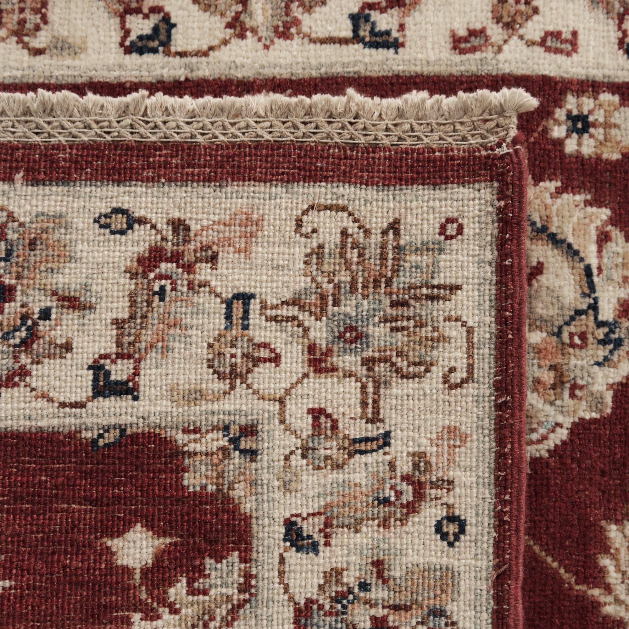 90cm x 155cm Hand Knotted Ziegler Rug