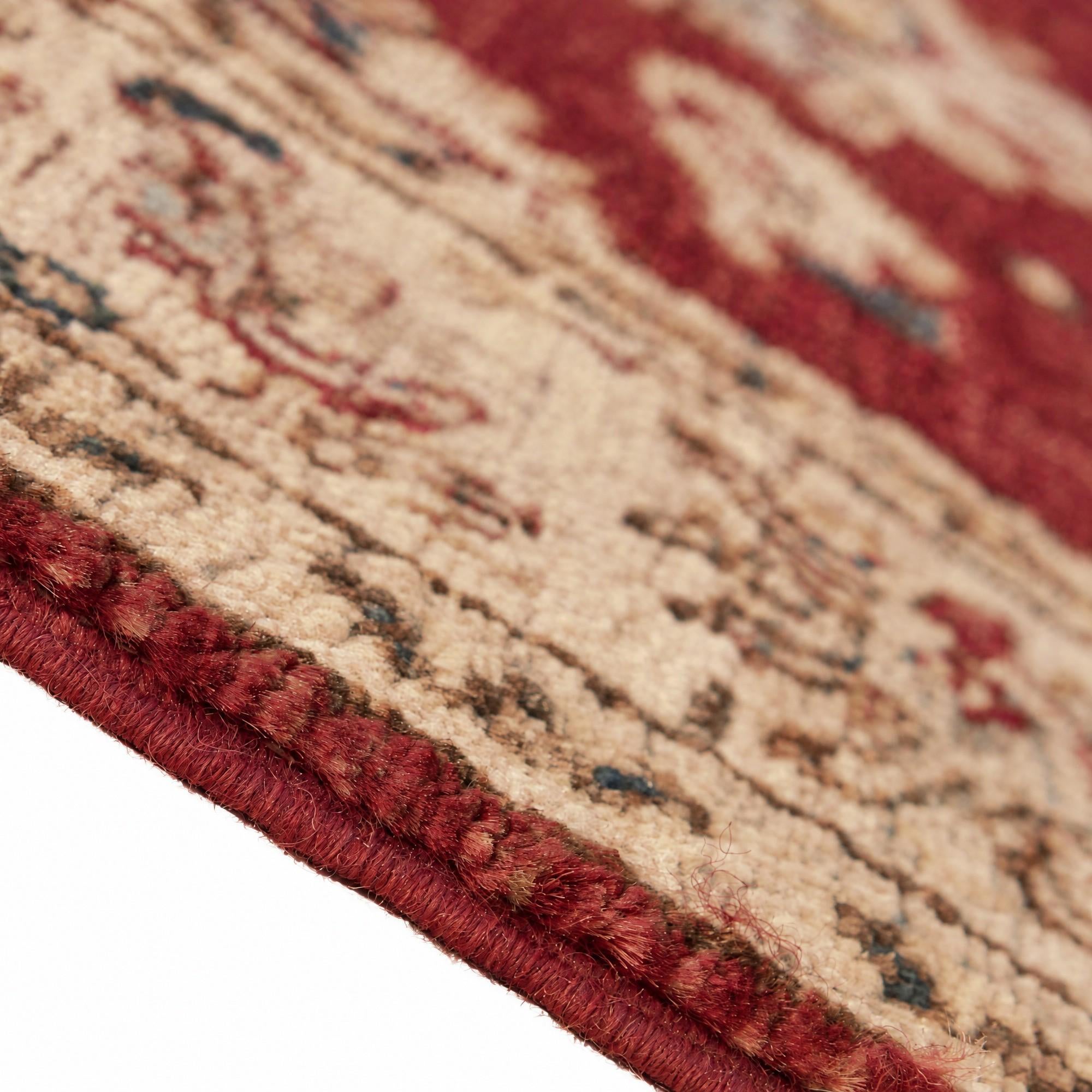 90cm x 150cm Hand Knotted Ziegler Rug