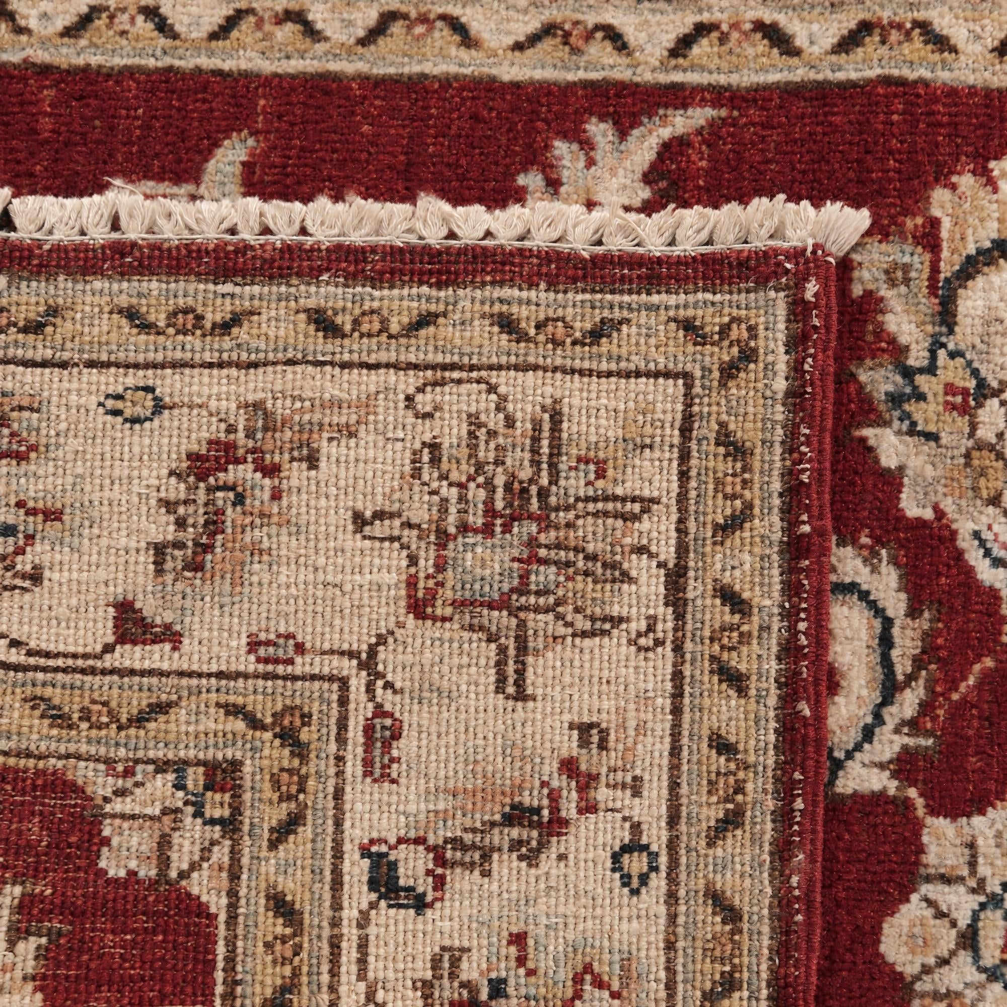 90cm x 150cm Hand Knotted Ziegler Rug