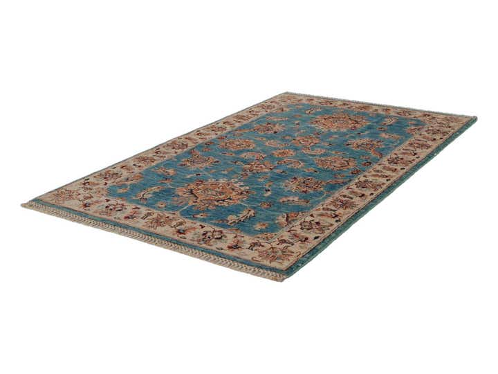 3' x 4' 11 Hand Knotted Ziegler Rug