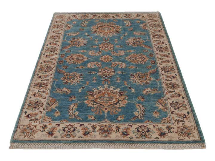 3' x 4' 11 Hand Knotted Ziegler Rug