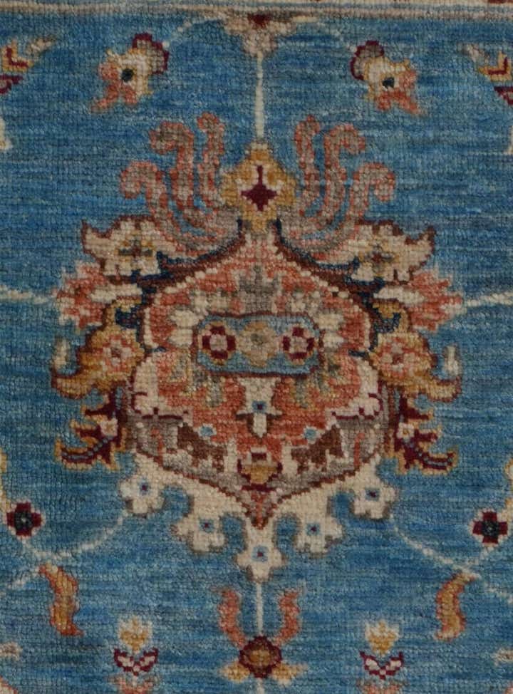 3' x 4' 11 Hand Knotted Ziegler Rug