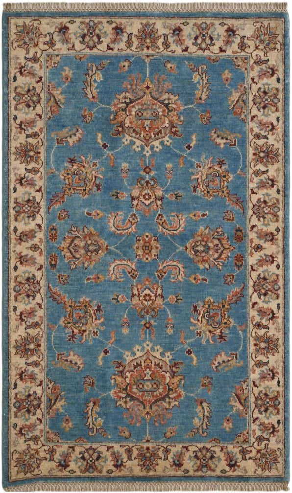 3' x 4' 11 Hand Knotted Ziegler Rug