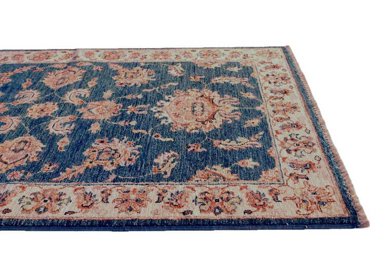 90cm x 145cm Handgeknüpft Ziegler Teppich