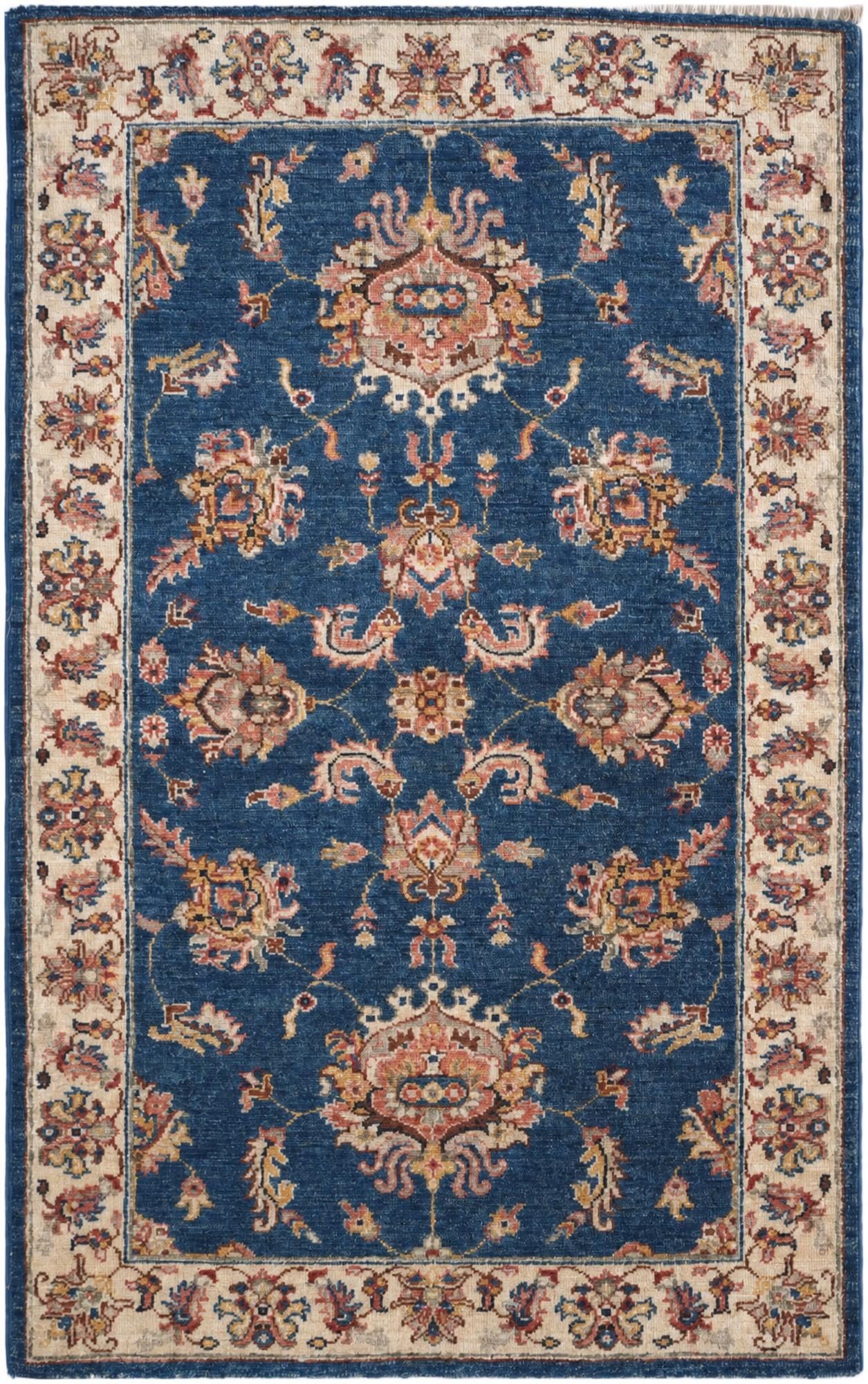 3' x 4' 10 Hand Knotted Ziegler Rug