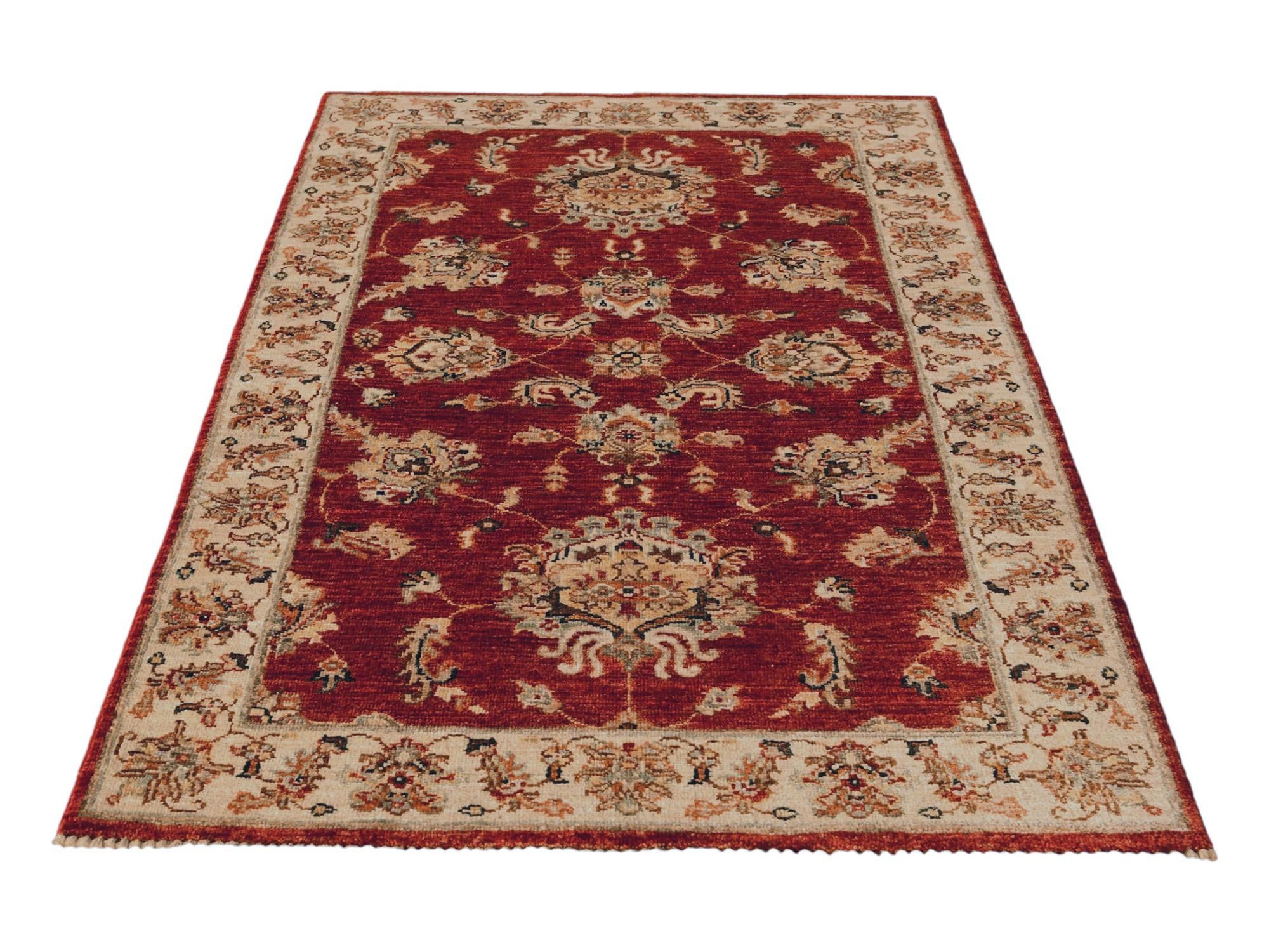 95cm x 155cm Hand Knotted Ziegler Rug
