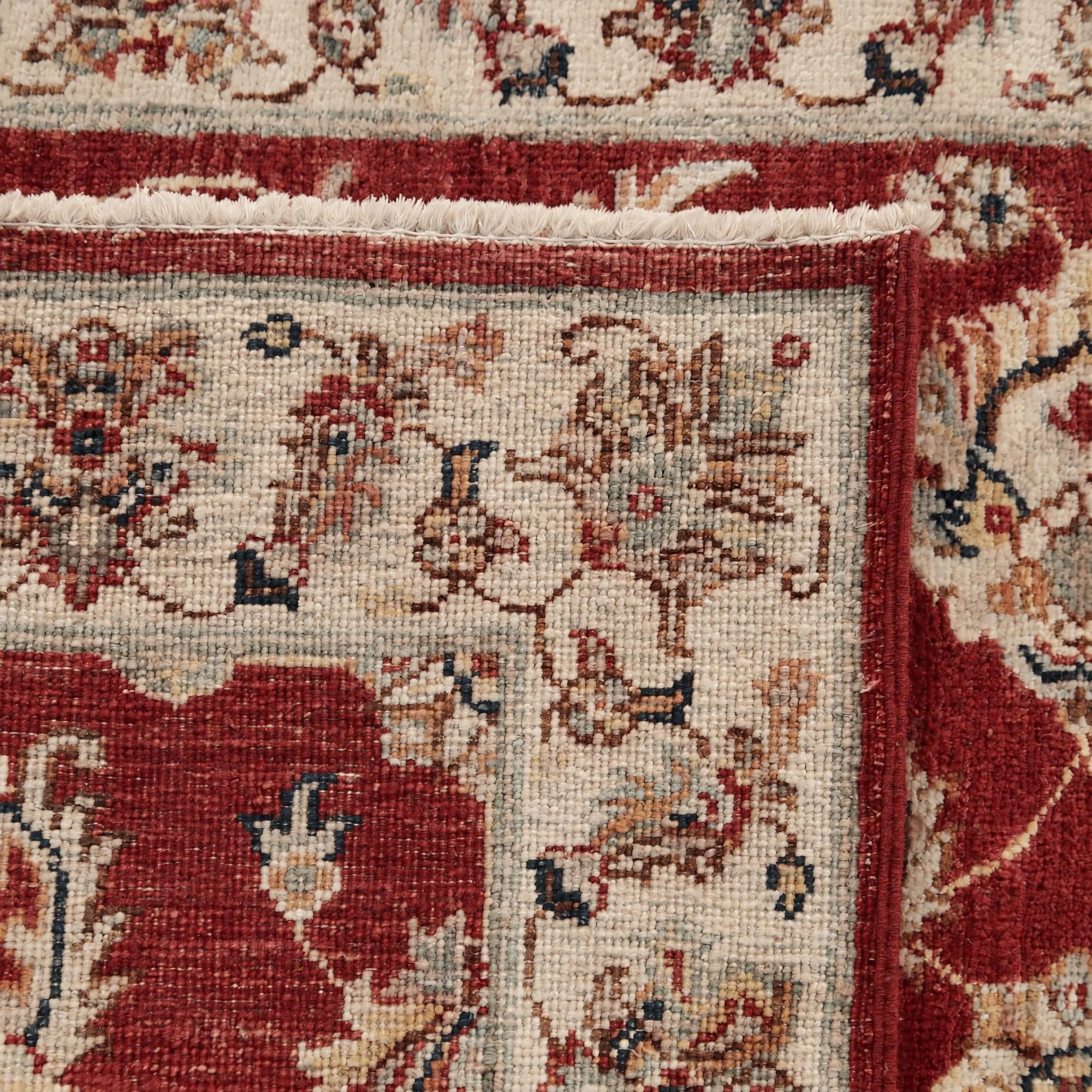 95cm x 155cm Hand Knotted Ziegler Rug