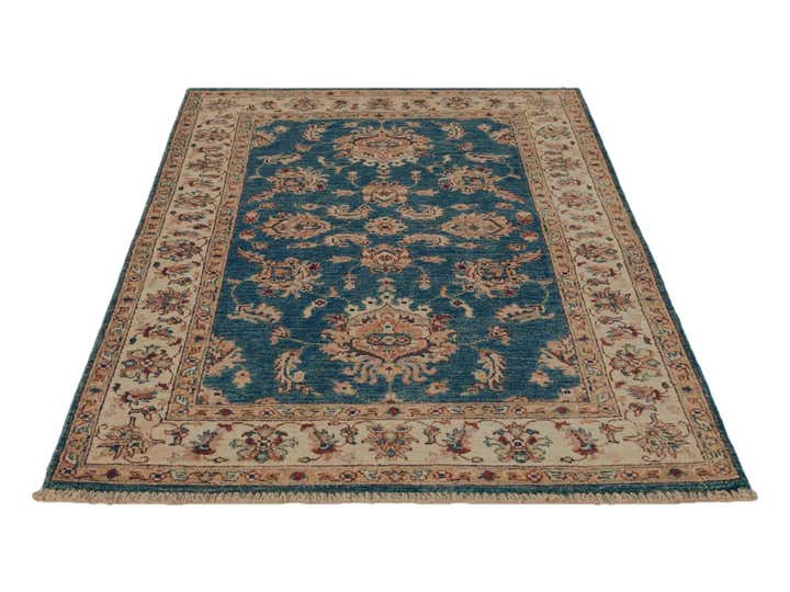 3' 6 x 5' 3 Hand Knotted Ziegler Rug