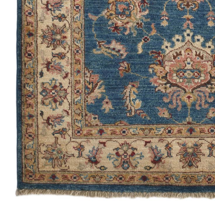 Detail image of 3' 6 x 5' 3 Hand Knotted Ziegler Rug