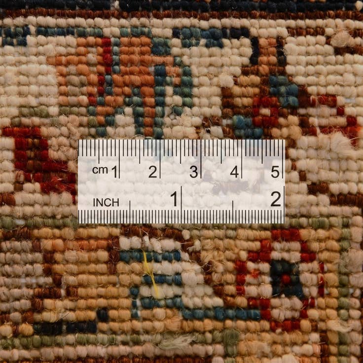 Detail image of 3' 6 x 5' 3 Hand Knotted Ziegler Rug