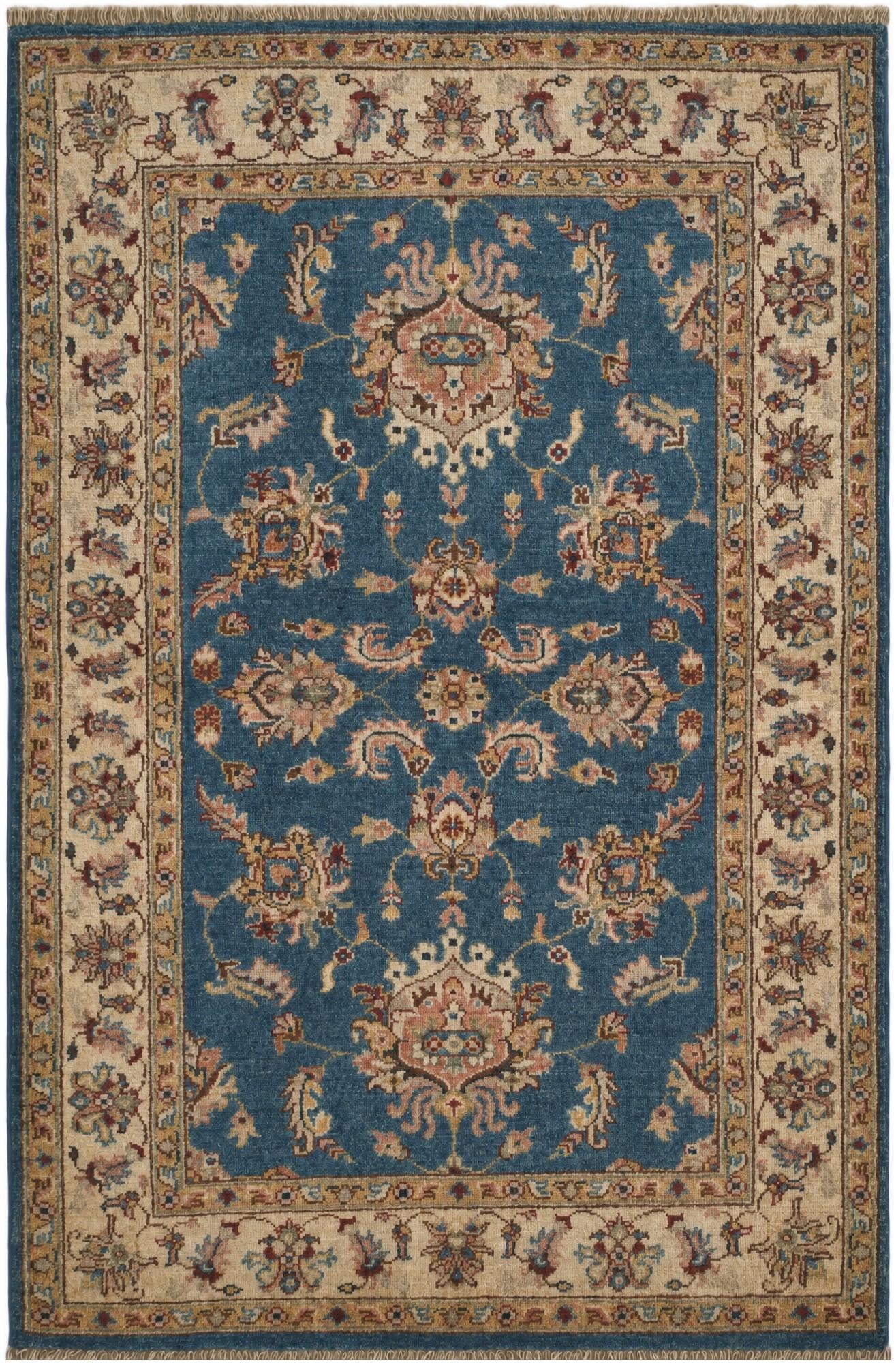 3' 6 x 5' 3 Hand Knotted Ziegler Rug