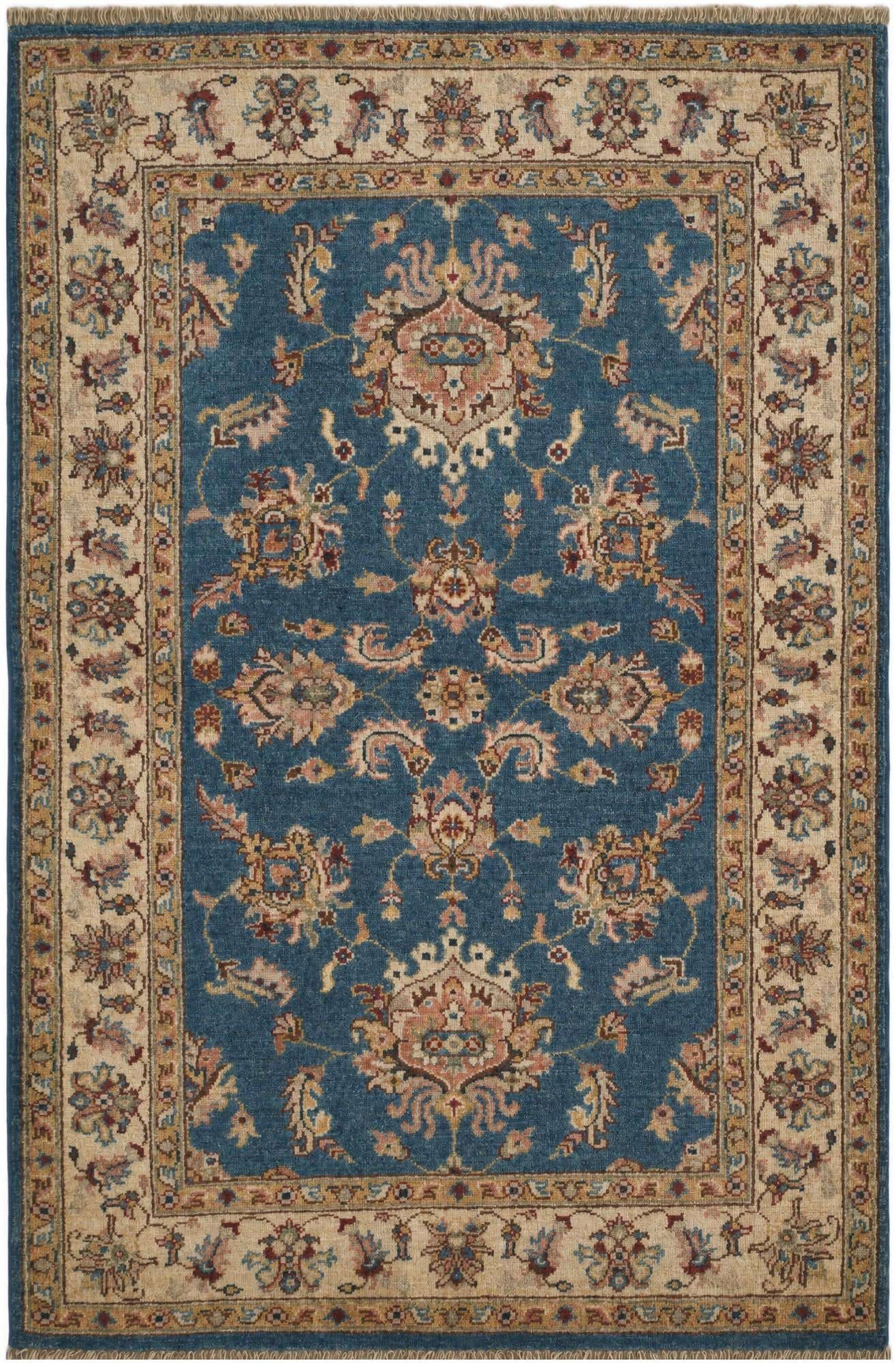 3' 6 x 5' 3 Hand Knotted Ziegler Rug