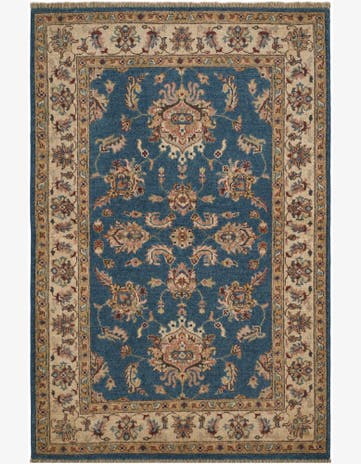 3' 6 x 5' 3 Hand Knotted Ziegler Rug