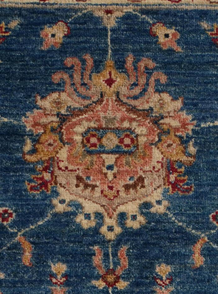 Detail image of 3' x 5' Hand Knotted Ziegler Rug