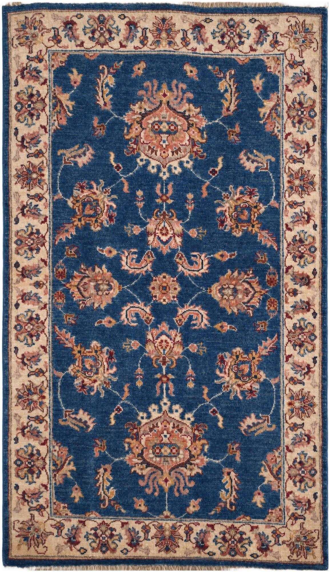3' 1 x 5' 3 Hand Knotted Ziegler Rug