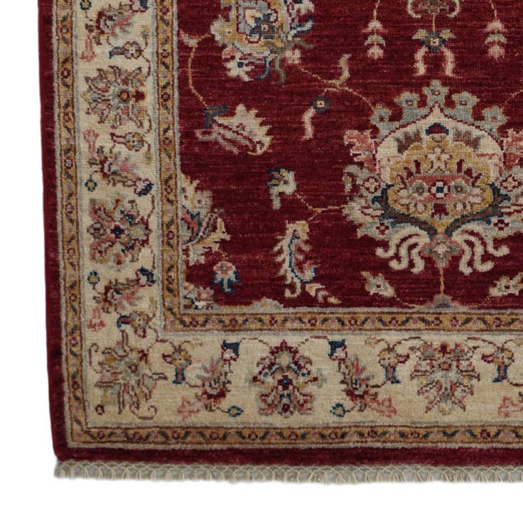 Detail image of 3' 5 x 5' 5 Hand Knotted Ziegler Rug