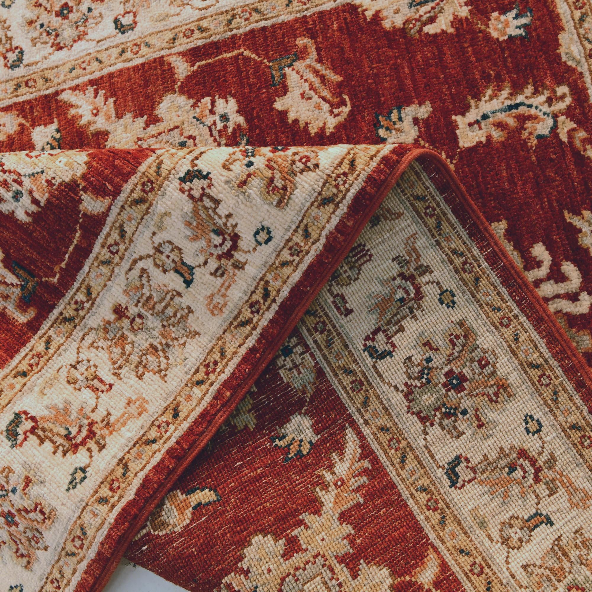 3' 5 x 5' 5 Hand Knotted Ziegler Rug