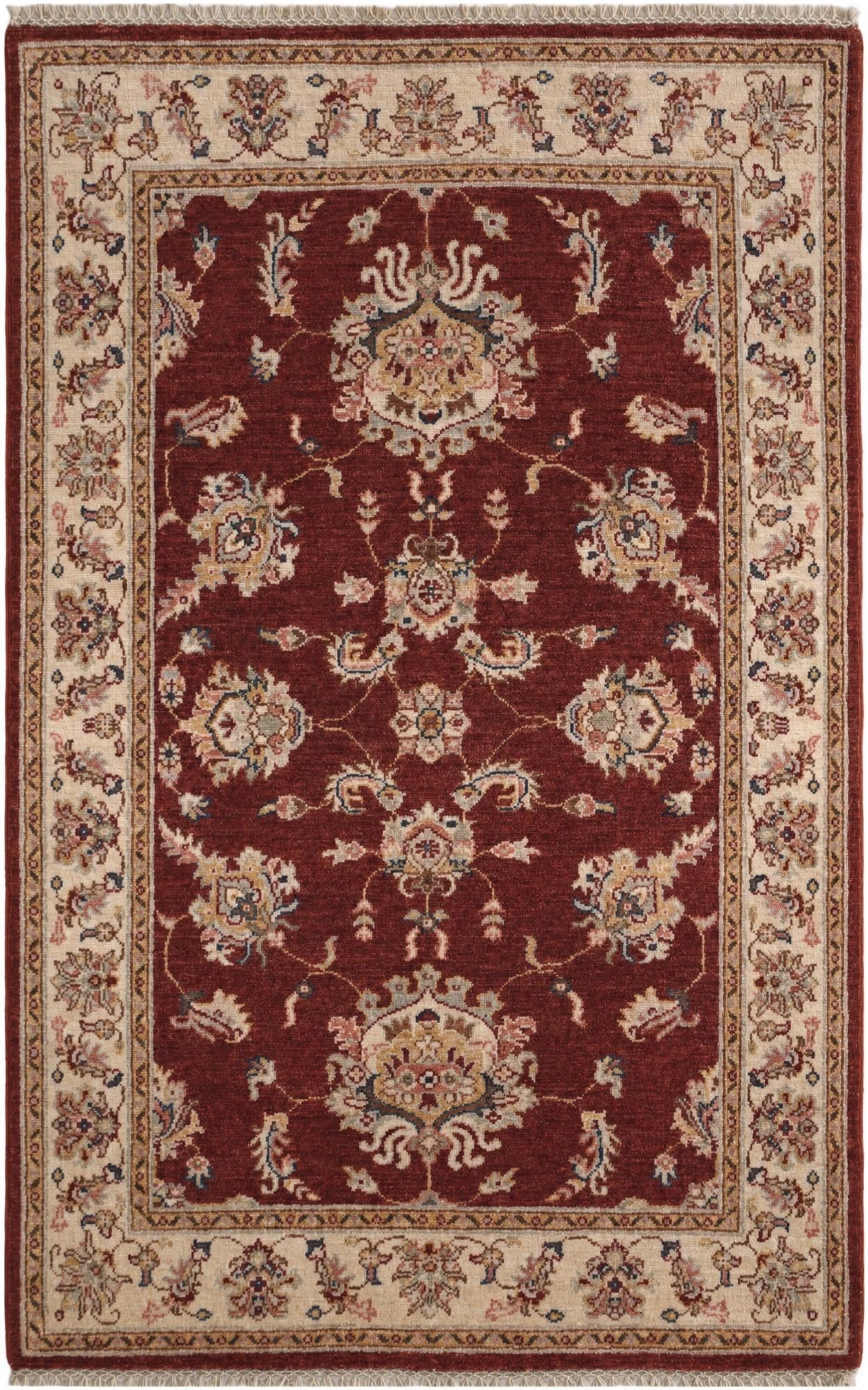 3' 5 x 5' 5 Hand Knotted Ziegler Rug