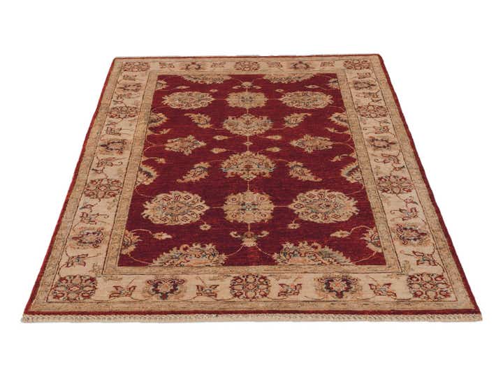 3' 6 x 4' 10 Hand Knotted Ziegler Rug