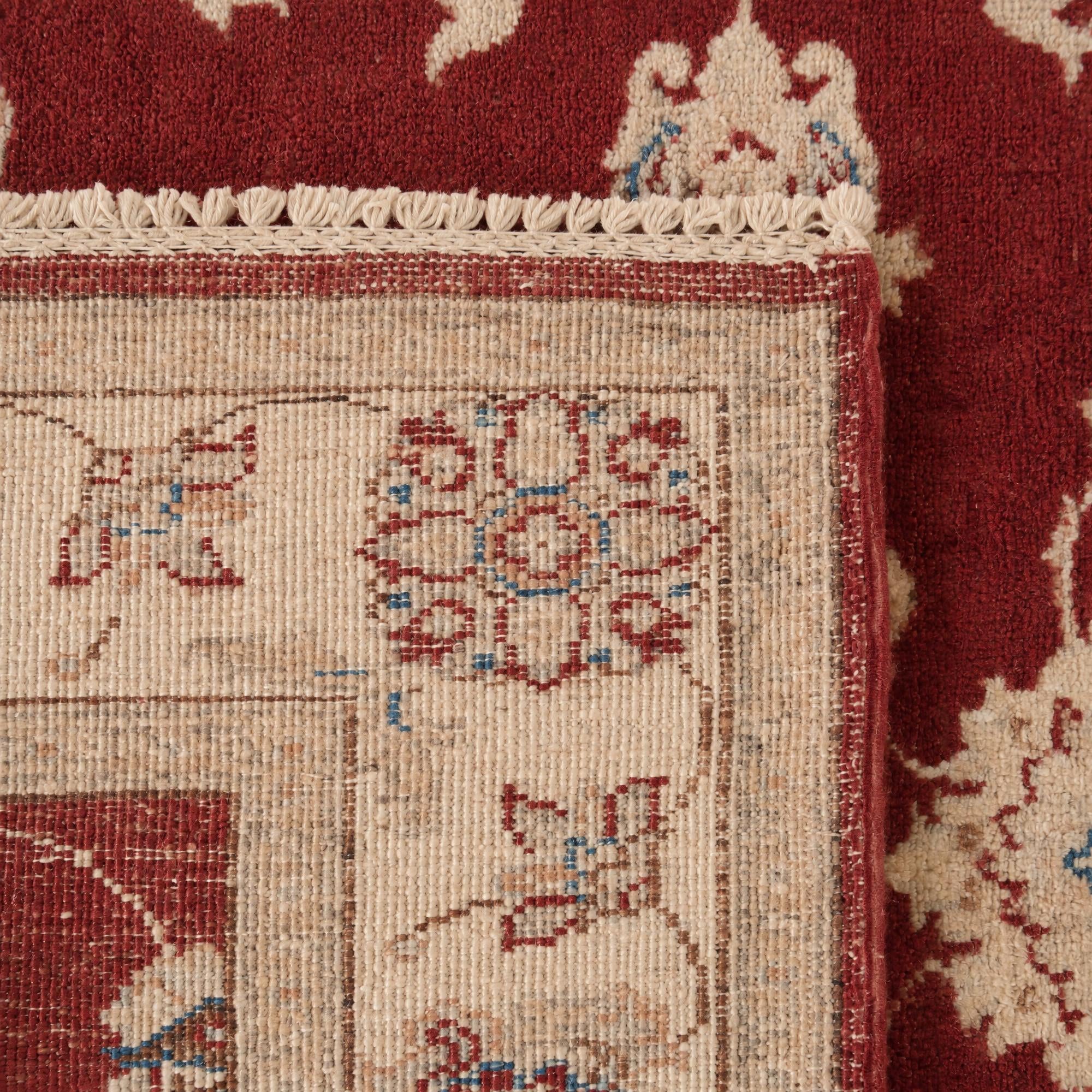 105cm x 145cm Hand Knotted Ziegler Rug