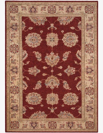 3' 6 x 4' 10 Hand Knotted Ziegler Rug