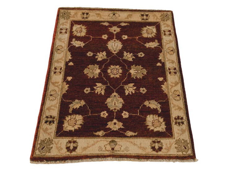 Detail image of 1' 10 x 2' 11 Hand Knotted Ziegler Rug