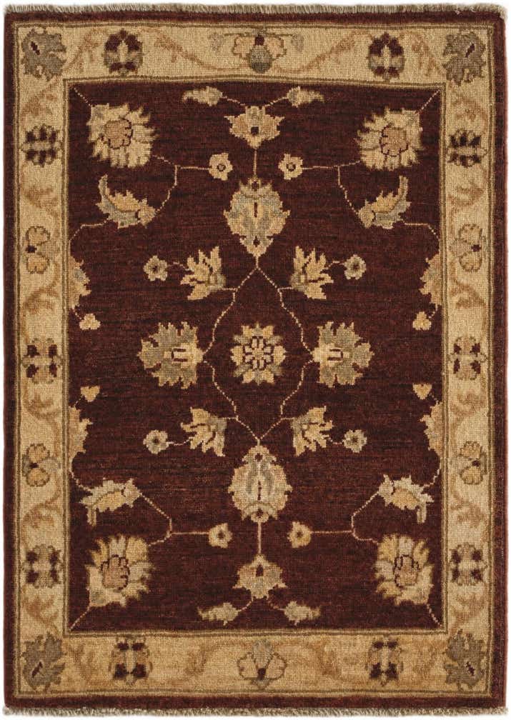 1' 10 x 2' 11 Hand Knotted Ziegler Rug