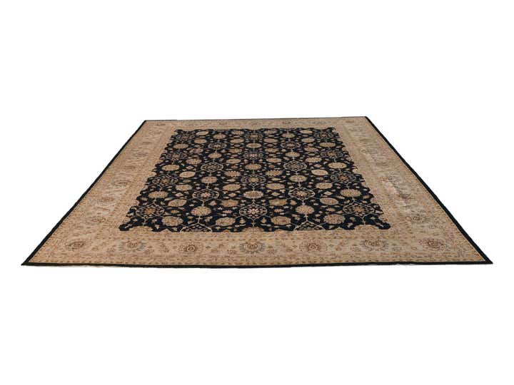 11' 11 x 15' 5 Hand Knotted Ziegler Rug