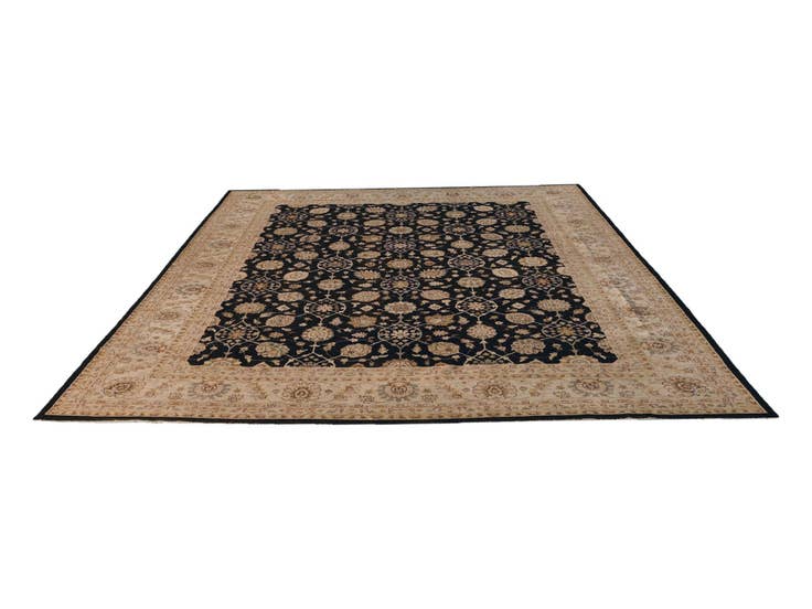 Detail image of 11' 11 x 15' 5 Hand Knotted Ziegler Rug