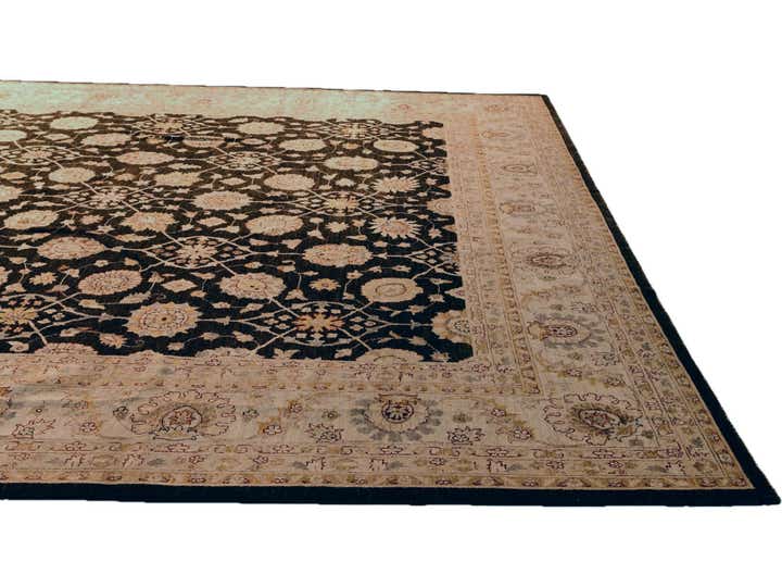 11' 11 x 15' 5 Hand Knotted Ziegler Rug