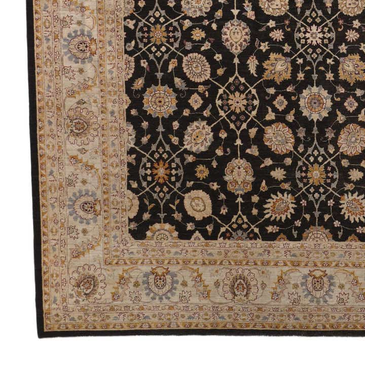 11' 11 x 15' 5 Hand Knotted Ziegler Rug