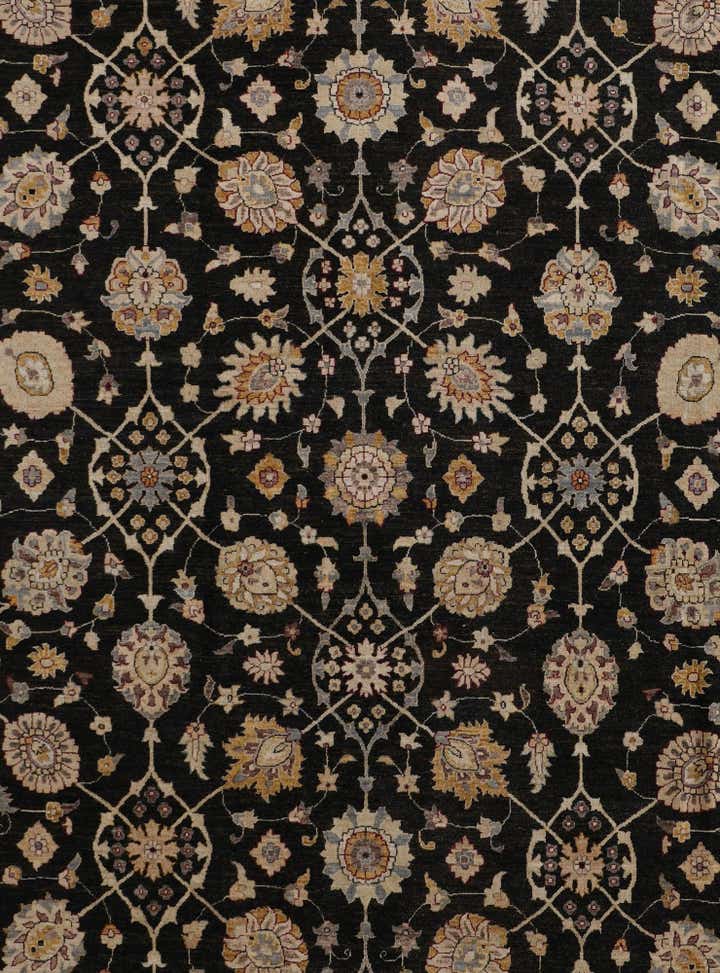 11' 11 x 15' 5 Hand Knotted Ziegler Rug